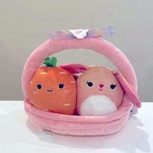 Pink Squishmallow Easter Basket.